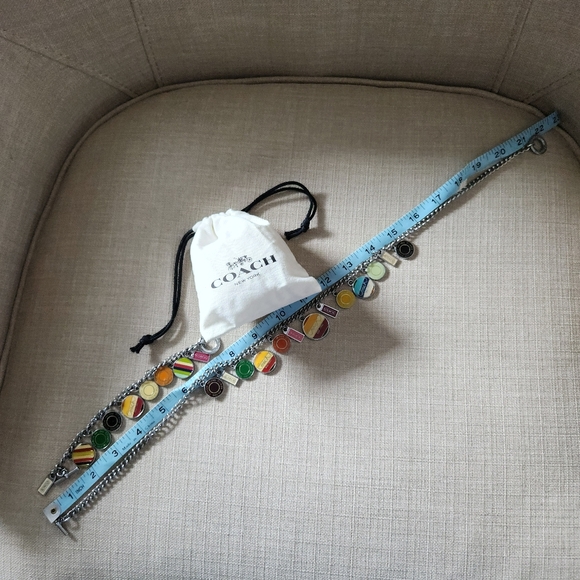 Coach Vintage Rare Charm Necklace, Bracelet with Dust bag - Picture 8 of 8